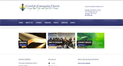 Desktop Screenshot of crosslifeonline.com